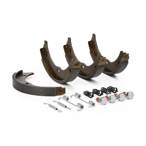 RIDEX Bremsbacken Satz für Trommelbremse Hinten ohne Hebel mit Zubehör mit 186mm Bild RIDEX Bremsbacken Satz für Trommelbremse Hinten ohne Hebel mit Zubehör mit 186mm