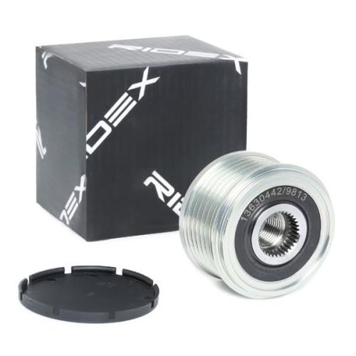 RIDEX Generatorfreilauf Riemenscheibe Lichtmaschine Ø57,5mm 2099447 1376501 Bild RIDEX Generatorfreilauf Riemenscheibe Lichtmaschine Ø57,5mm 2099447 1376501