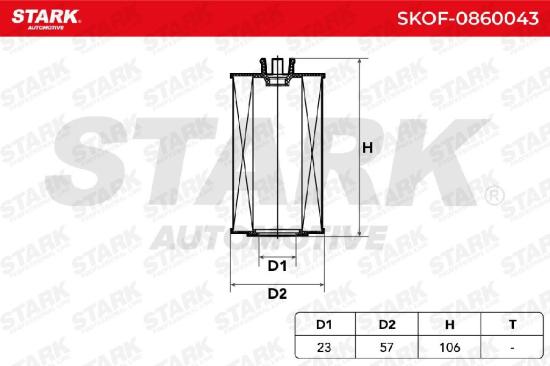 STARK Ölfilter Motorölfilter Filtereinsatz mit Dichtungen SKOF-0860043 für OPEL Bild STARK Ölfilter Motorölfilter Filtereinsatz mit Dichtungen SKOF-0860043 für OPEL