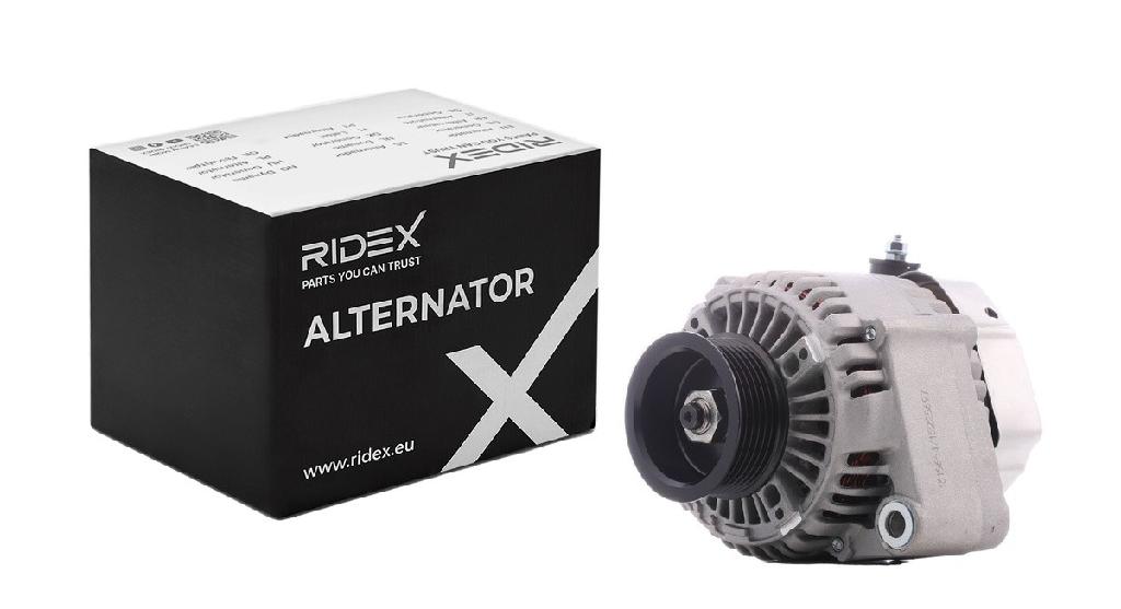 RIDEX 4G0645 Lichtmaschine 90A 14V Drehrichtung im Uhrzeigersinn mit für HONDA