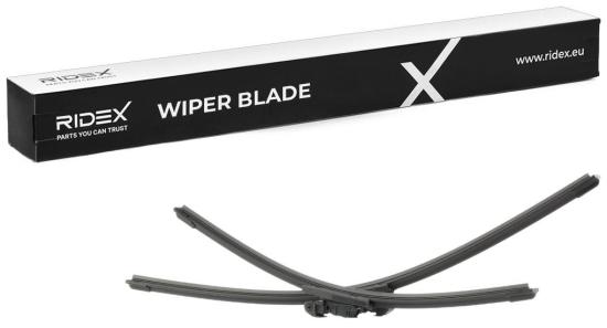 2x RIDEX Scheibenwischer Satz Wischerblätter Satz mit Spoiler Vorne Länge 1: Top Bild 2x RIDEX Scheibenwischer Satz Wischerblätter Satz mit Spoiler Vorne Länge 1: Top
