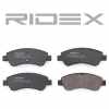 RIDEX Bremsbelagsatz Bremsbeläge Vorne für OPEL Corsa F passend für PEUGEOT 207 Bild RIDEX Bremsbelagsatz Bremsbeläge Vorne für OPEL Corsa F passend für PEUGEOT 207