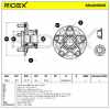 RIDEX 654W0626 Radlagersatz pro 1 Rad Hinten beidseitig f&uuml;r HONDA 43202JX00B