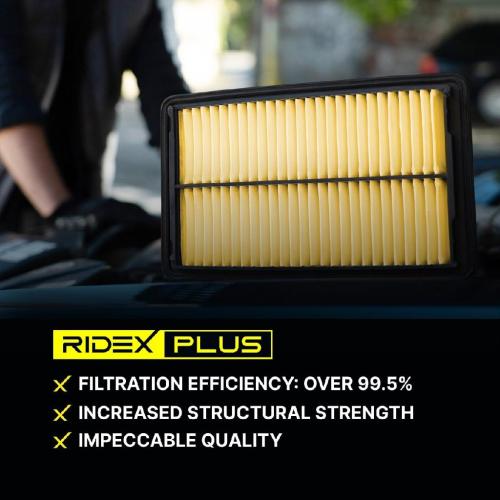 RIDEX PLUS 8A0005P Motor Luftfilter Filtereinsatz für VW Golf 5 Schrägheck (1K1) Bild RIDEX PLUS 8A0005P Motor Luftfilter Filtereinsatz für VW Golf 5 Schrägheck (1K1)