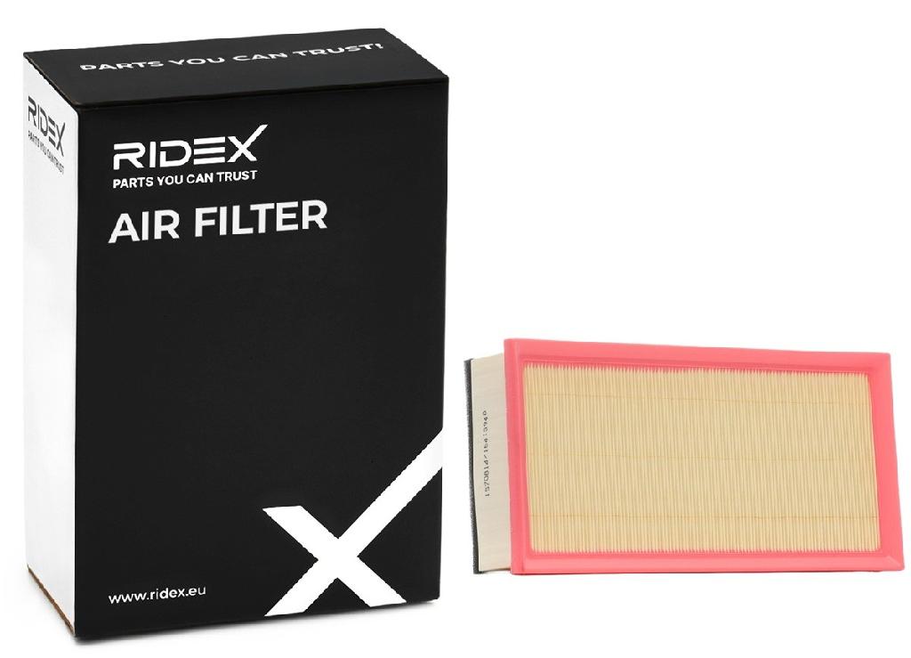 RIDEX 8A1638 Motor Luftfilter Filtereinsatz Umluftfilter mit Vorfilter