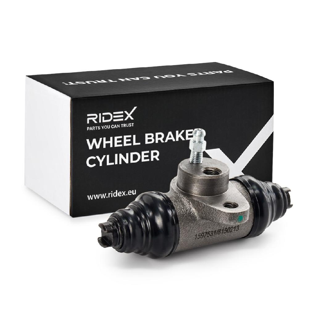 RIDEX 277W0021 1x Radbremszylinder Trommelbremse Radzylinder Hinten beidseitig