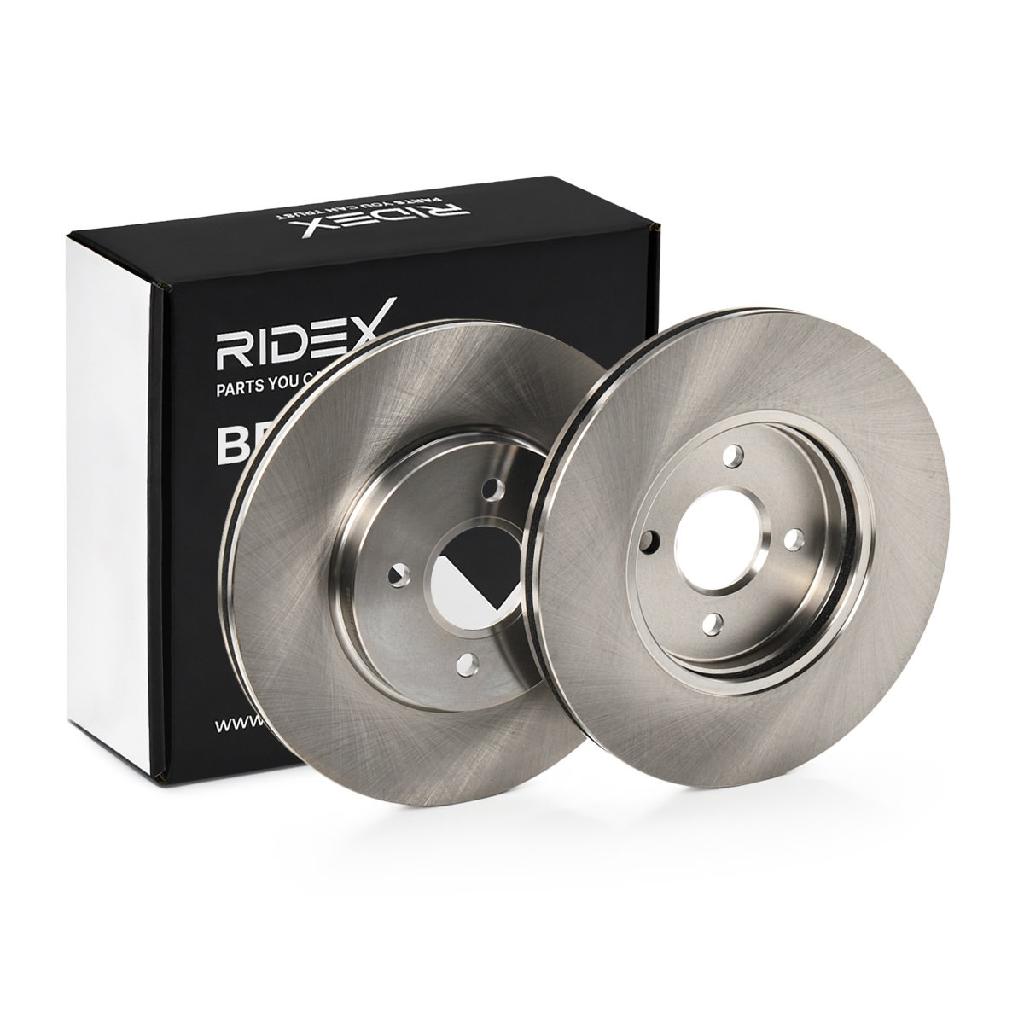 RIDEX 82B0581 2x Bremsscheiben Vorne Ø300mm Belüftet für FORD FOCUS