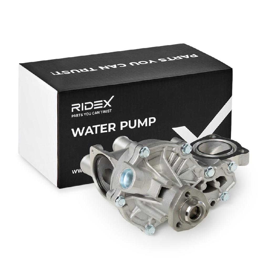 RIDEX 1260W0003 Kühlmittelpumpe Motorkühlung Wasserpumpe mit Gehäuse für VW