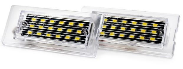 AMiO 04546 Kennzeichenbeleuchtung LED für BMW X3 (E83) X5 (E53)