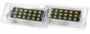 AMiO 04546 Kennzeichenbeleuchtung LED für BMW X3 (E83) X5 (E53)
