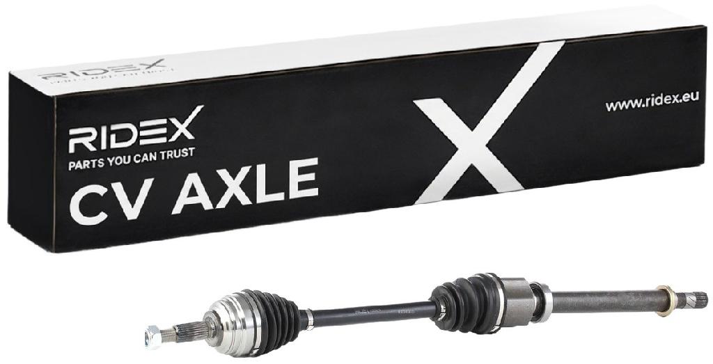 RIDEX Antriebswelle Achswelle Vorderachse/Vorne rechts für RENAULT 13D0214