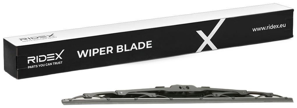 RIDEX Scheibenwischer Wischblatt Stück mit Spoiler Vorne Länge: 500mm Standard