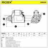 RIDEX Motor Starter/Anlasser 0,9kW für HYUNDAI GETZ (TB) für KIA RIO II (JB) Bild RIDEX Motor Starter/Anlasser 0,9kW für HYUNDAI GETZ (TB) für KIA RIO II (JB)