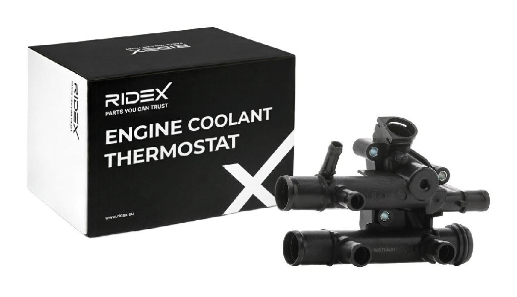 RIDEX 316T0129 Thermostat Kühlmittel Kühlwasserthermostat mit Dichtung 83°C