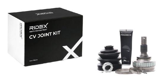 RIDEX 5J0286 Gelenksatz Antriebswelle Achswelle Vorne radseitig 32720E 32731J Bild RIDEX 5J0286 Gelenksatz Antriebswelle Achswelle Vorne radseitig 32720E 32731J