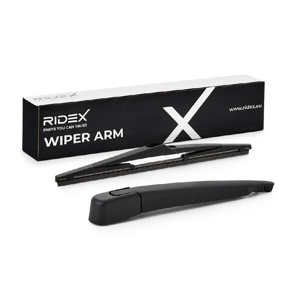RIDEX Wischerarm Scheibenwischerarm 301W0109 hinten mit Wischblatt für OPEL