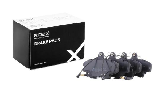 RIDEX Bremsbelagsatz Bremsbeläge Vorne für RENAULT Twingo 1I (CN0) Clio 1I Bild RIDEX Bremsbelagsatz Bremsbeläge Vorne für RENAULT Twingo 1I (CN0) Clio 1I