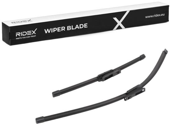 RIDEX Scheibenwischer Satz Wischerblätter Satz mit Spoiler Vorne Länge 1: 650mm Bild RIDEX Scheibenwischer Satz Wischerblätter Satz mit Spoiler Vorne Länge 1: 650mm