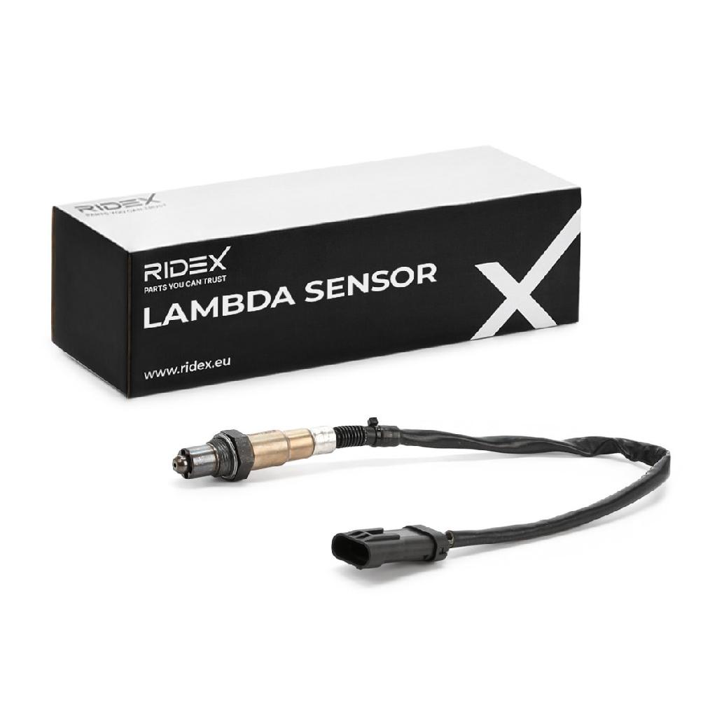 RIDEX 3922L0097 Lambdasonde Oxygen O2 Sensor Beheizt für RENAULT 6LS001
