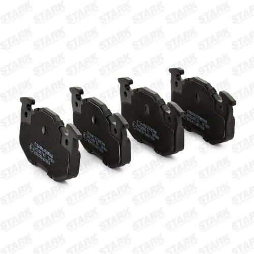 STARK Bremsbelagsatz Bremsbeläge Hinten für VW Golf 5I (5K1) TIGUAN (5N) Bild STARK Bremsbelagsatz Bremsbeläge Hinten für VW Golf 5I (5K1) TIGUAN (5N)