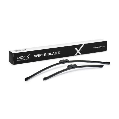 2x RIDEX Scheibenwischer Satz Wischerblätter Satz mit Spoiler Vorne Länge 1: Bild 2x RIDEX Scheibenwischer Satz Wischerblätter Satz mit Spoiler Vorne Länge 1: