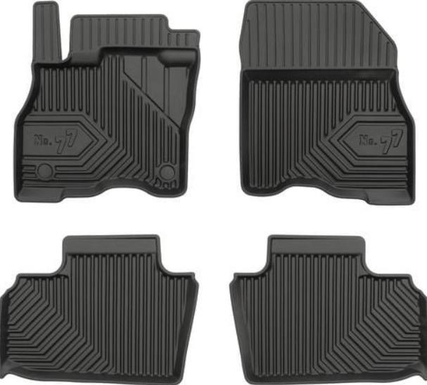 FROGUM 77408876 Fußmatten Set Vorne und Hinten für NISSAN Leaf (ZE1) LEAF