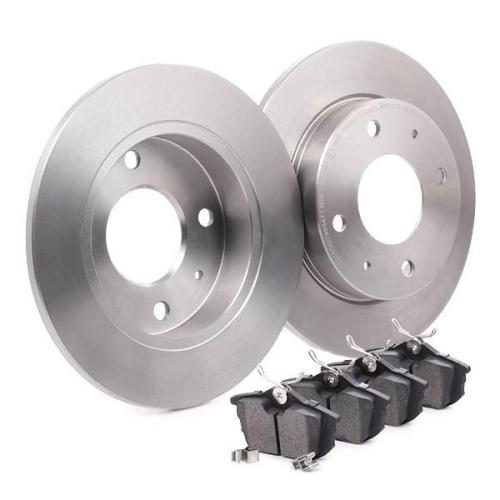 RIDEX Bremsenset Hinten Ø250mm - Bremsscheiben und Beläge für MITSUBISHI COLT VI Bild RIDEX Bremsenset Hinten Ø250mm - Bremsscheiben und Beläge für MITSUBISHI COLT VI