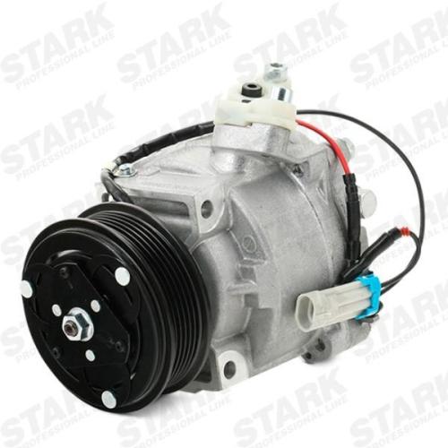 STARK A/C Kompressor für Klimaanlage Klimakompressor Kältemittel: R134a PAG 46 Bild STARK A/C Kompressor für Klimaanlage Klimakompressor Kältemittel: R134a PAG 46