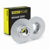 RIDEX PLUS 82B0736P 2x Bremsscheiben Vorne Ø278mm voll A123421001264