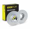RIDEX PLUS 82B0736P 2x Bremsscheiben Vorne &Oslash;278mm voll A123421001264