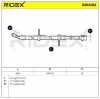 RIDEX Bremsschlauch 83B1282 HINTEN BREMSSCHLÄUCHE Länge: 580mm für HONDA CRX II Bild RIDEX Bremsschlauch 83B1282 HINTEN BREMSSCHLÄUCHE Länge: 580mm für HONDA CRX II