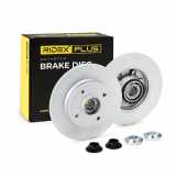 RIDEX PLUS 82B0414P 2x Bremsscheiben Hinten Ø248,4mm voll 1613500780