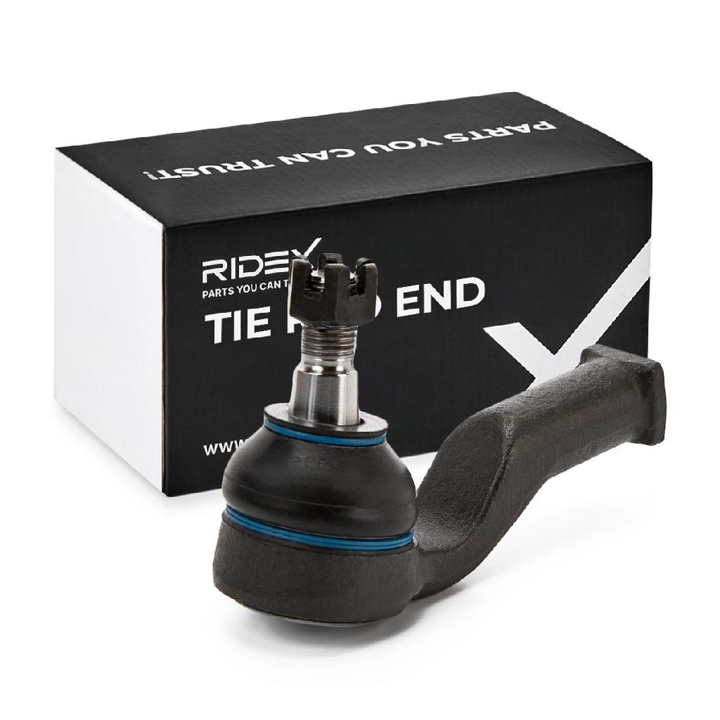 RIDEX Spurstangenkopf außen beidseitig Vorderachse Traggelenk M12X1.25 914T0223