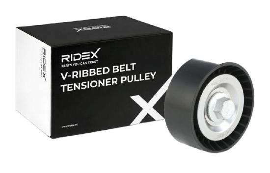 RIDEX 310T0095 Spannrolle Keilrippenriemen passend für MERCEDES-BENZ 6512000270 Bild RIDEX 310T0095 Spannrolle Keilrippenriemen passend für MERCEDES-BENZ 6512000270