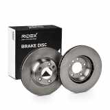RIDEX 82B0456 1x Bremsscheibe Vorne rechts Ø350mm Belüftet für VW Touareg