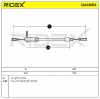 RIDEX Handbremsseil Hinten passend für MERCEDES-BENZ C-Klasse Limousine (W202) Bild RIDEX Handbremsseil Hinten passend für MERCEDES-BENZ C-Klasse Limousine (W202)