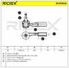 RIDEX Spurstangenkopf Vorderachse links Traggelenk FM14X1.5 RHT MM10X1.5 RHT Bild RIDEX Spurstangenkopf Vorderachse links Traggelenk FM14X1.5 RHT MM10X1.5 RHT