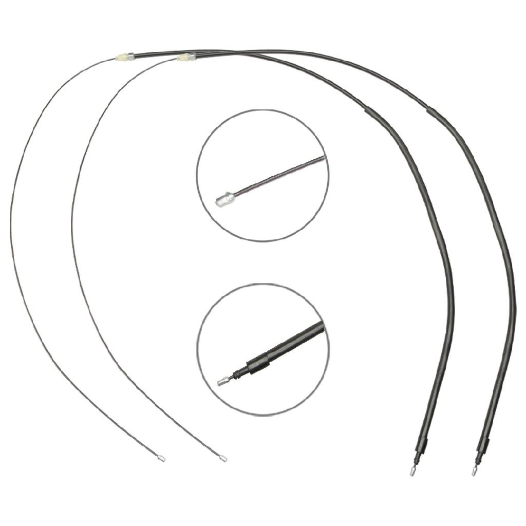 RIDEX Handbremsseil Hinten für CITROËN C2 Schrägheck (JM)