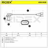 RIDEX Kurbelwellensensor 833C0126 250 mm Anzahl der Steckkontakte: 3 für VW Bild RIDEX Kurbelwellensensor 833C0126 250 mm Anzahl der Steckkontakte: 3 für VW