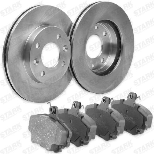 STARK Bremsenset Vorne Belüftet Ø238mm - Bremsscheiben und Beläge für RENAULT Bild STARK Bremsenset Vorne Belüftet Ø238mm - Bremsscheiben und Beläge für RENAULT