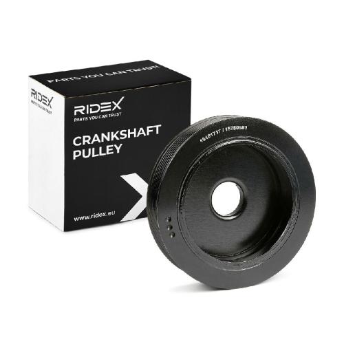 RIDEX 3213B0180 Riemenscheibe Kurbelwelle 146,5mm Kurbelwellenriemenscheibe Bild RIDEX 3213B0180 Riemenscheibe Kurbelwelle 146,5mm Kurbelwellenriemenscheibe