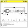 RIDEX Axialgelenk Spurstange Vorne für VW SHARAN (7M8, 7M9, 7M6) Bild RIDEX Axialgelenk Spurstange Vorne für VW SHARAN (7M8, 7M9, 7M6)
