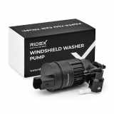 RIDEX Waschwasserpumpe für Frontscheibenreinigung für Heckscheibenreinigung