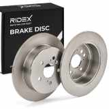 RIDEX 82B0179 2x Bremsscheiben Hinten Ø302,8mm voll für TOYOTA RAV 4 II