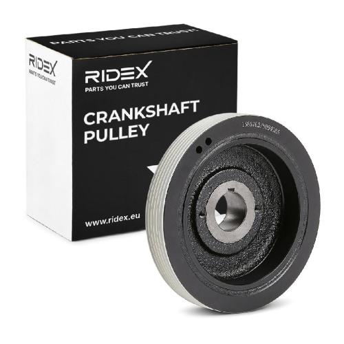 RIDEX 3213B0009 Riemenscheibe Kurbelwelle 153mm Kurbelwellenriemenscheibe 0515G3 Bild RIDEX 3213B0009 Riemenscheibe Kurbelwelle 153mm Kurbelwellenriemenscheibe 0515G3