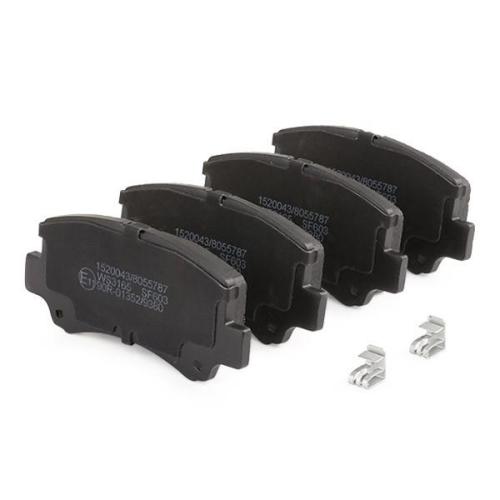RIDEX Bremsbelagsatz Bremsbeläge Vorne für SUZUKI Wagon R+ Schrägheck (MM) Bild RIDEX Bremsbelagsatz Bremsbeläge Vorne für SUZUKI Wagon R+ Schrägheck (MM)