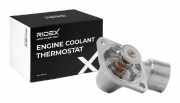 RIDEX 316T0145 Thermostat Kühlmittel Kühlwasserthermostat mit Dichtung 92°C