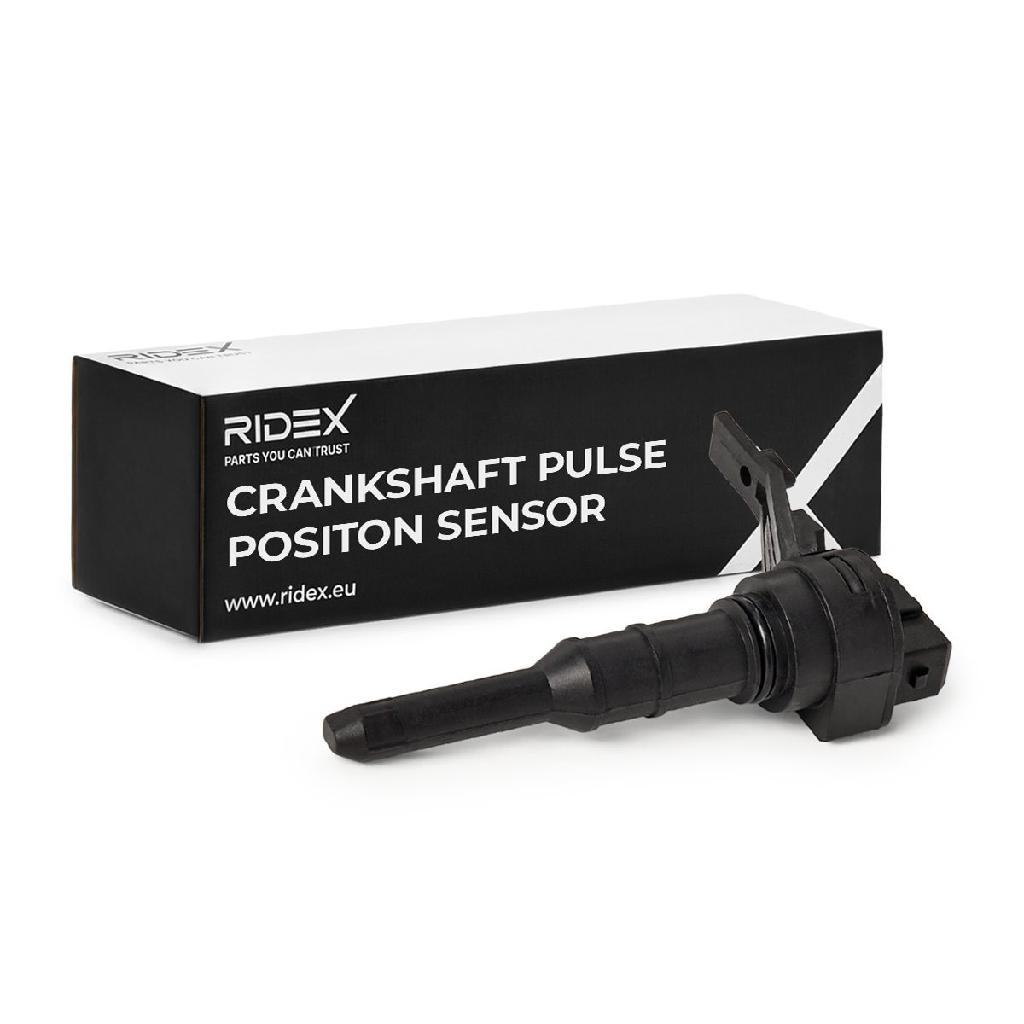 RIDEX Kurbelwellensensor 833C0054 Anzahl der Steckkontakte: 2 passiver Sensor