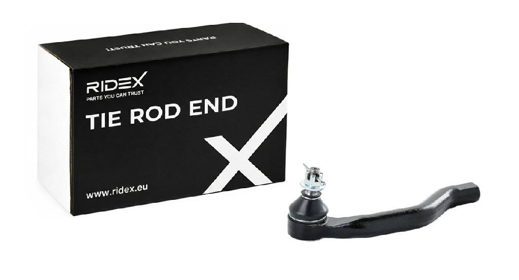 RIDEX Spurstangenkopf Vorderachse rechts Traggelenk FM14X1.5 RHT MM12X1.25 RHT