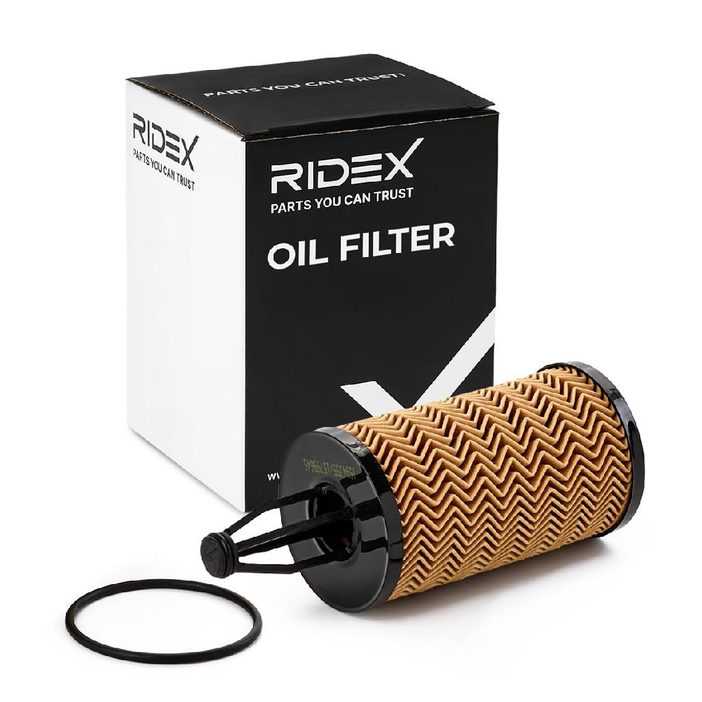 RIDEX Ölfilter Motorölfilter Filtereinsatz mit Dichtungen 7O0281